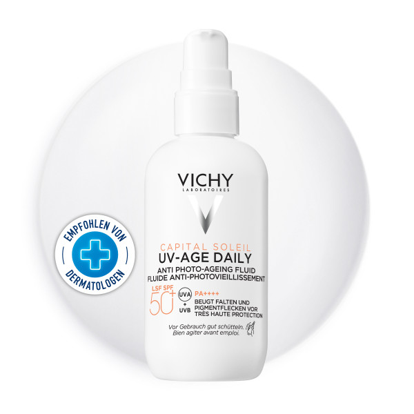 Vichy Capital Soleil UV Age daily<br>80 ml, Flasche, LSF50+
