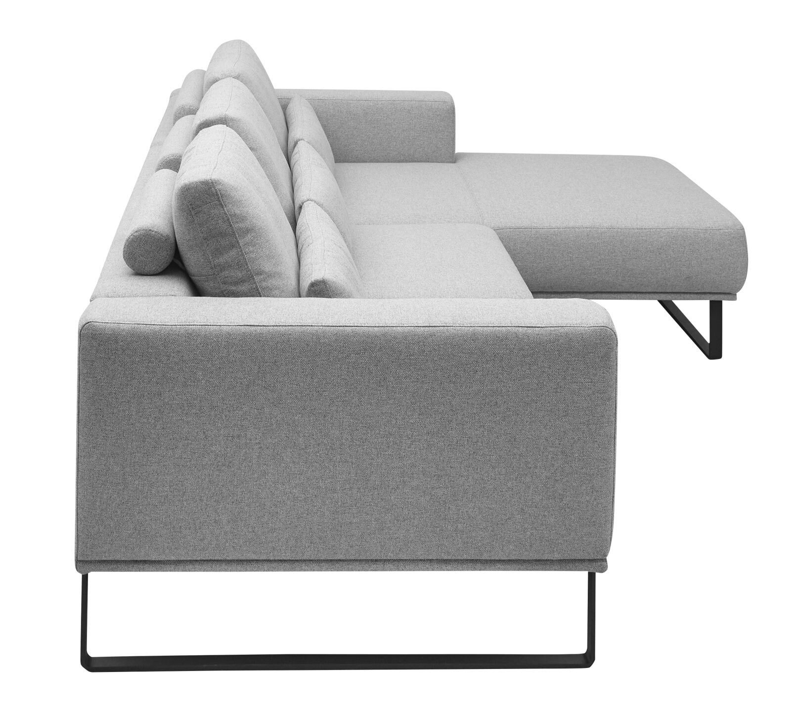 Musterring Ecksofa JustB! R light grey
