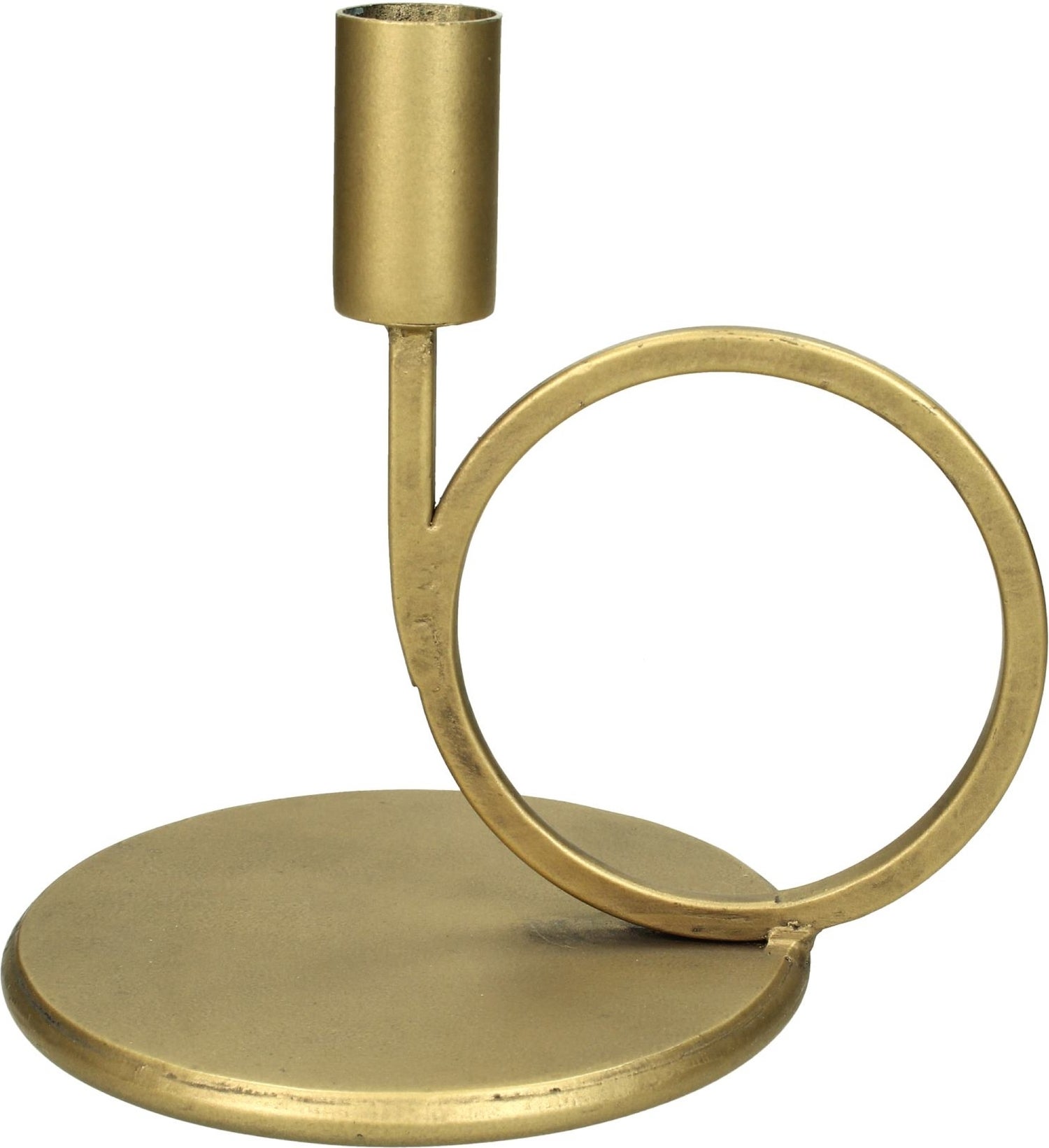 HD Collection kandelaar Metal goud 16,5 x 13 x 16,5 cm