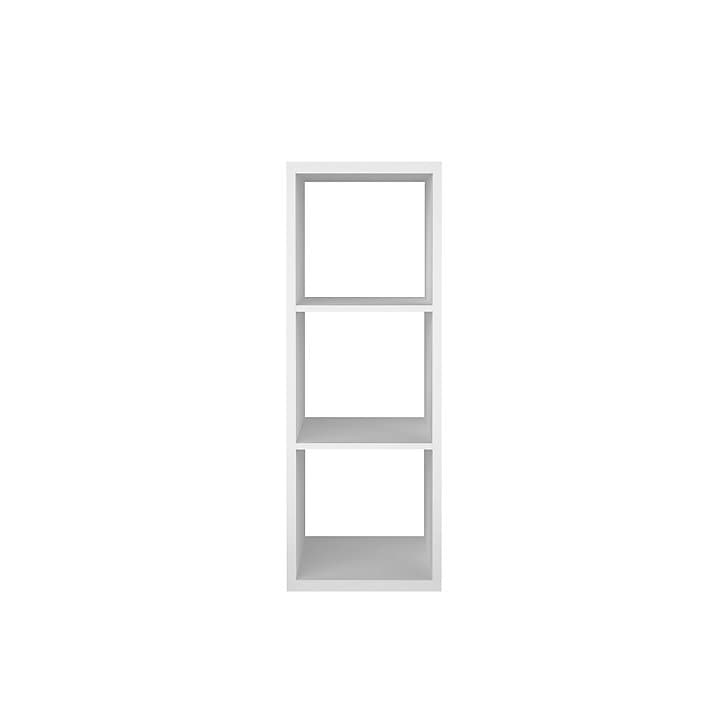 Étagère modulable 3 cubes GoodHome Mixxit blanc