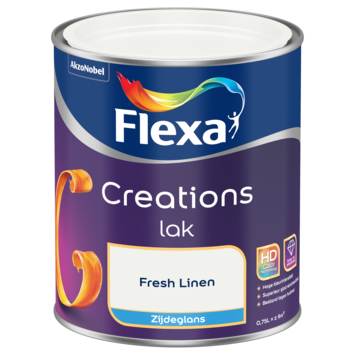 Flexa Creations binnenlak zijdeglans fresh linen 750 ml