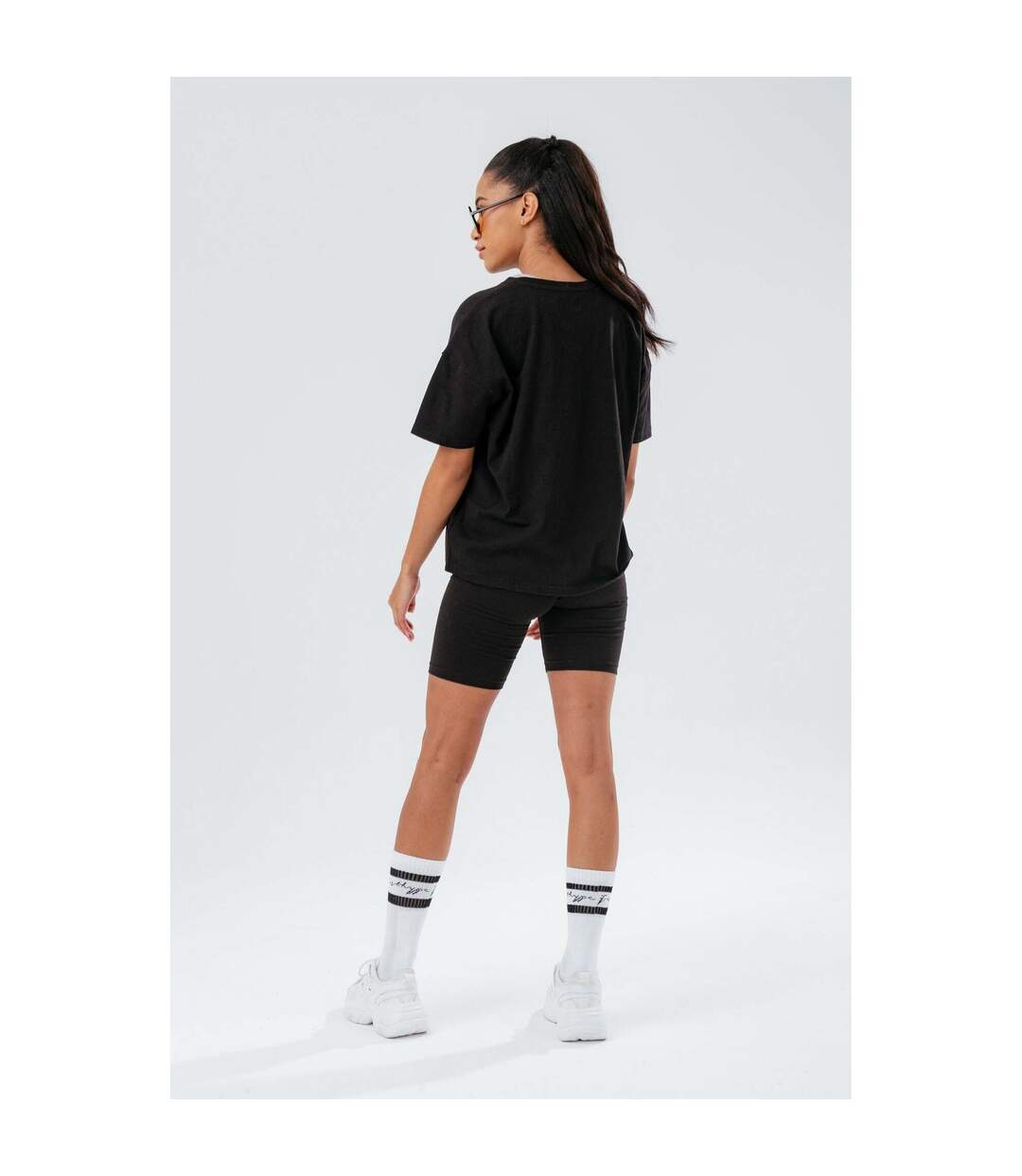 Hype - Ensemble t-shirt et short - Femme (Noir) - UTHY7776