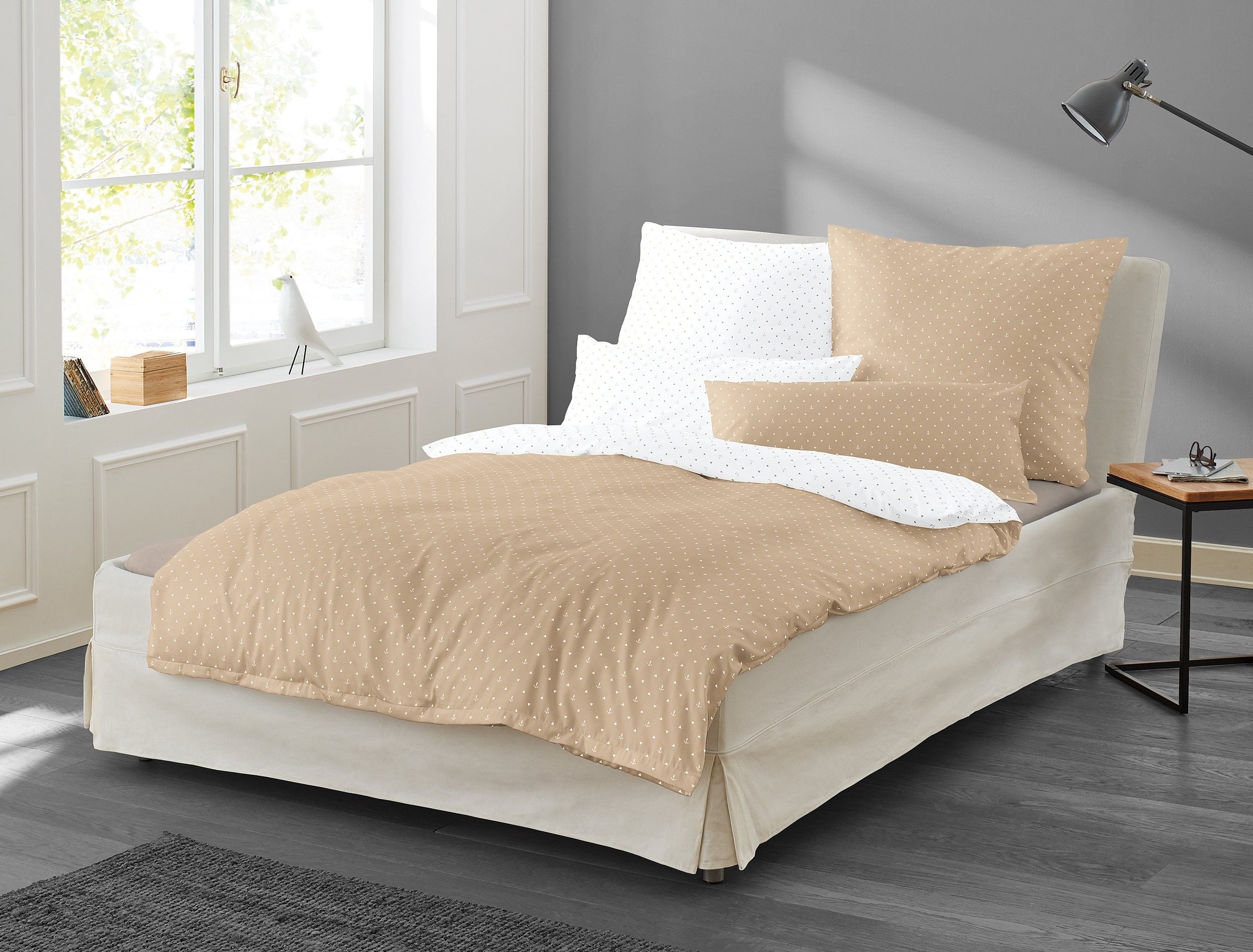 Bettwäsche JESSICA Satin 135x200cm, 1 Kissen 80x80