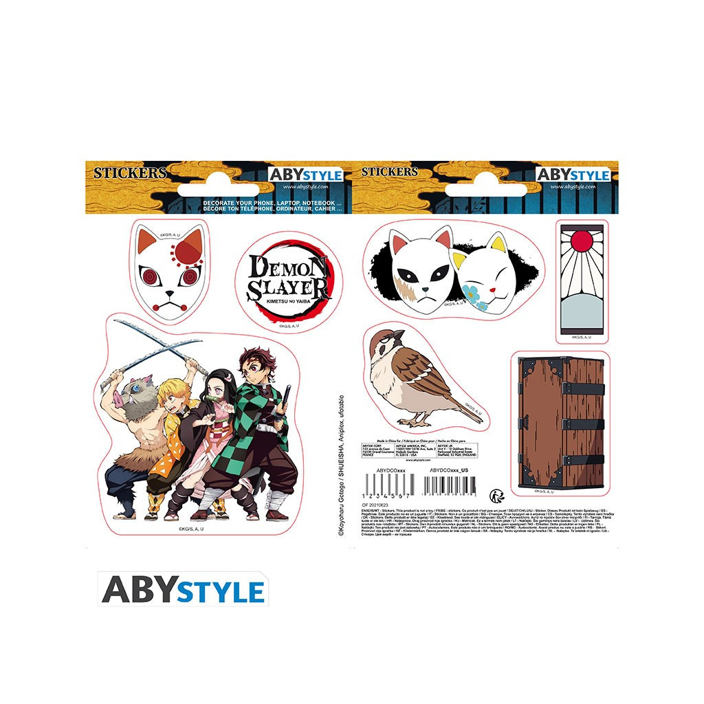 Demon Slayer - Stickers Slayers (16x11cm / 2 planches)