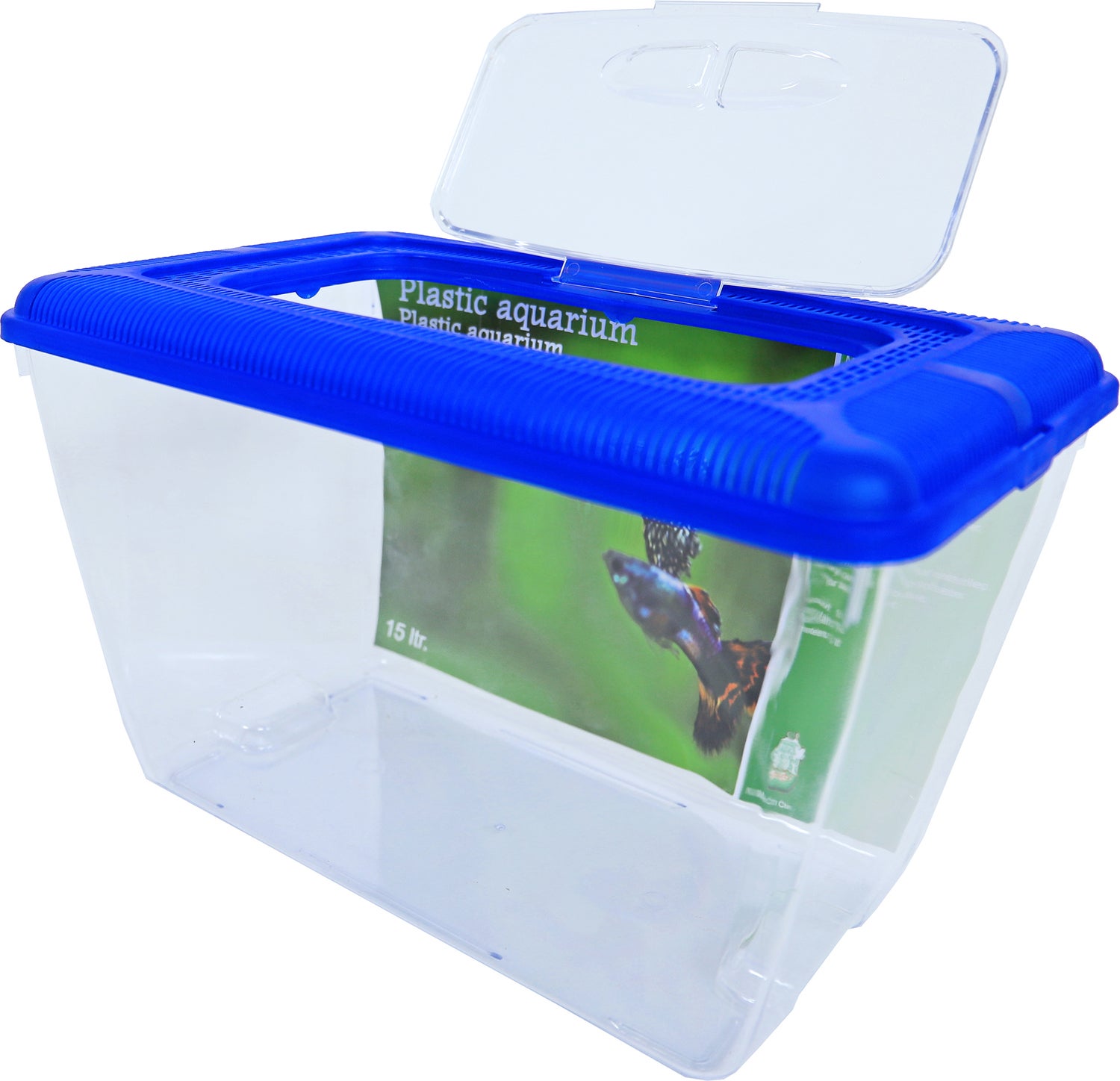 Penn Plax aquarium blauw 15 L