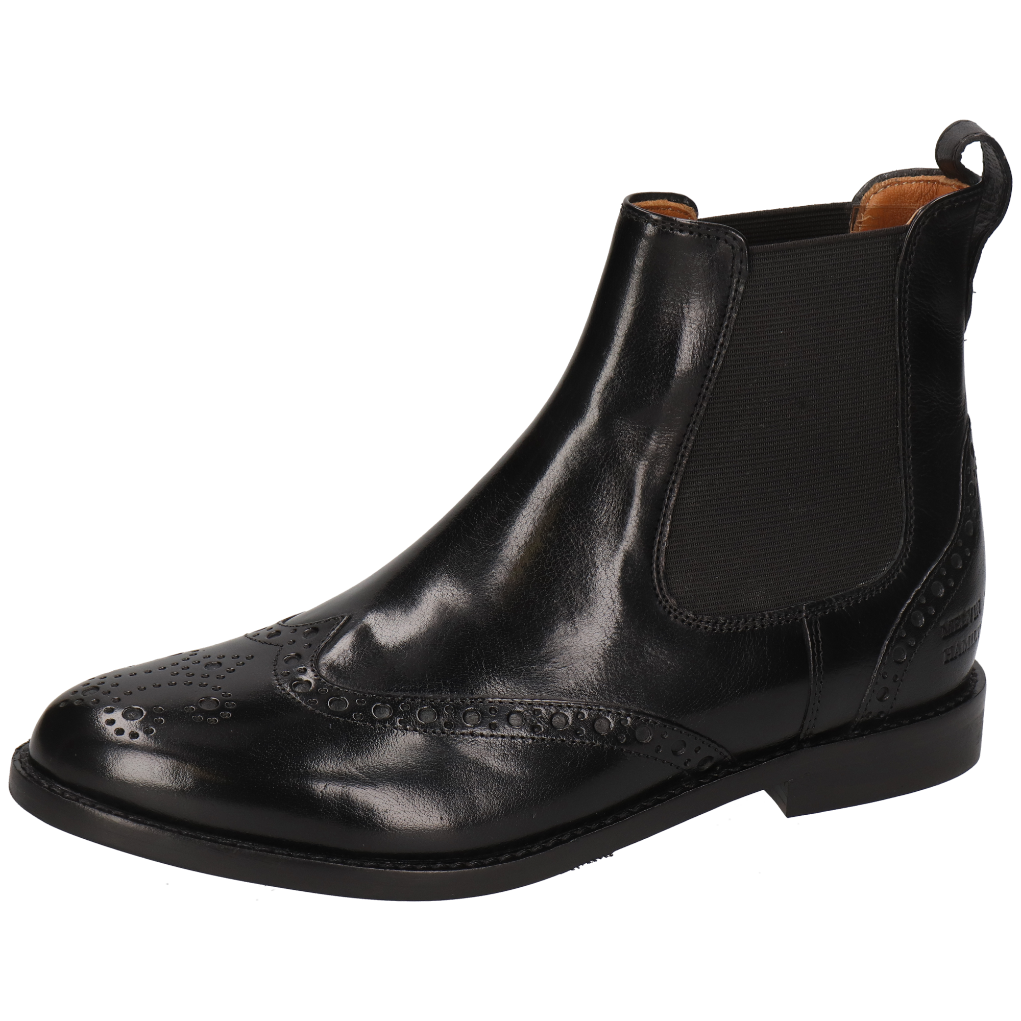 SELINA 29 - Bottines à talon plat | Noir
