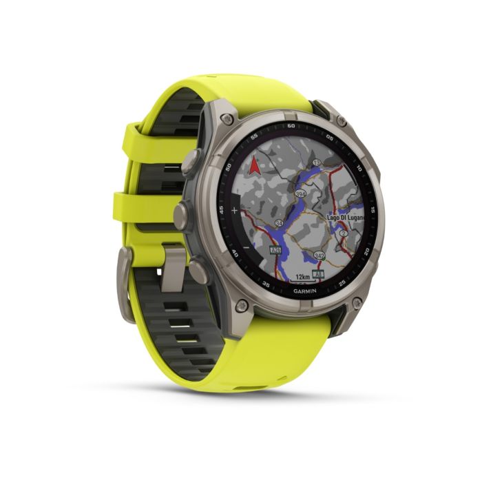 Garmin Unisex Ure fēnix® 8 - 47 mm Solar Sapphire Gul