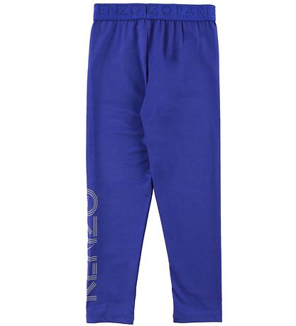 Kenzo Leggings/Shorts - Exklusive Edition - Vivid Blue m. Logo