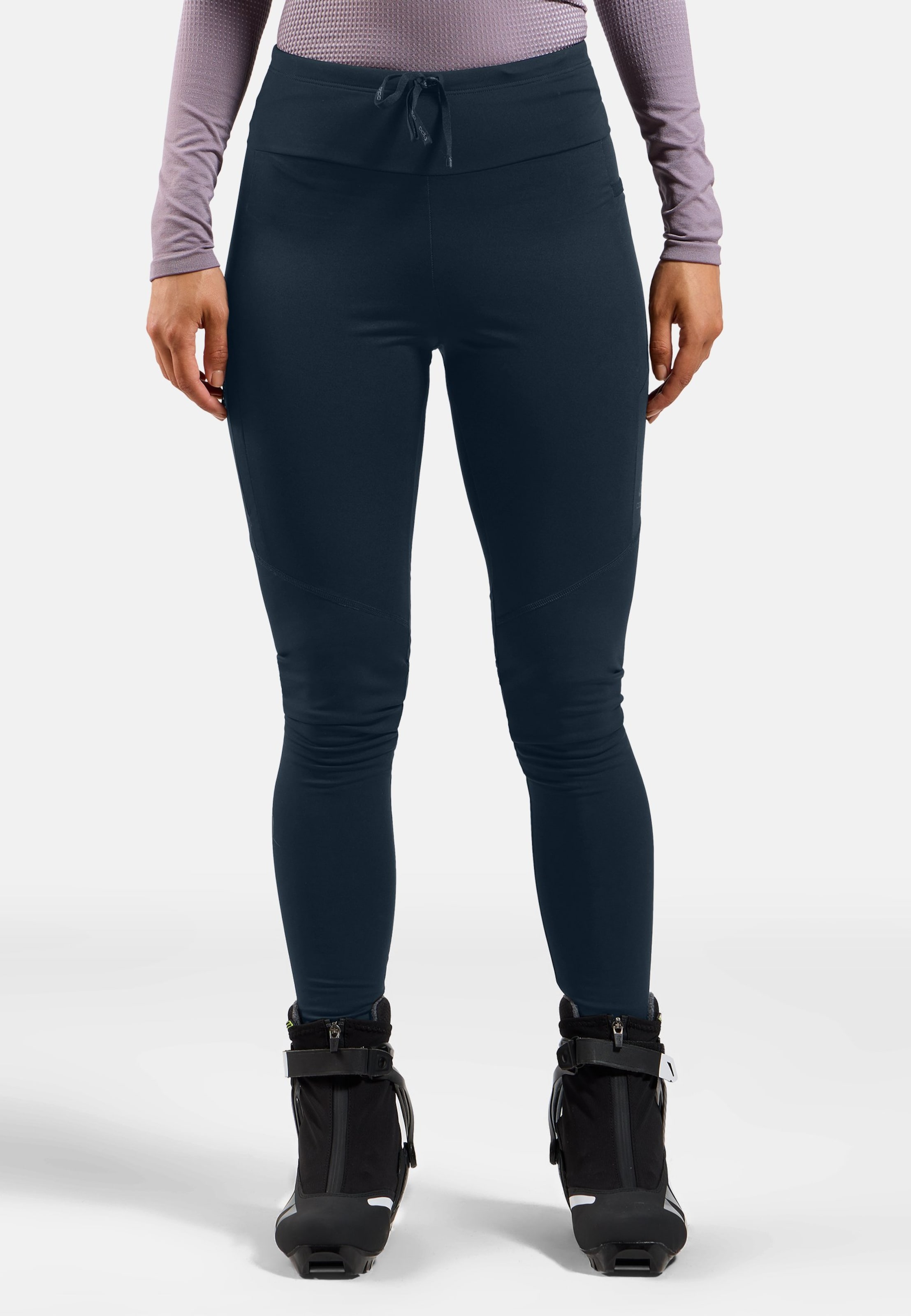 Winddichte Zeroweight Pro Warm Langlauftights in dark sapphire