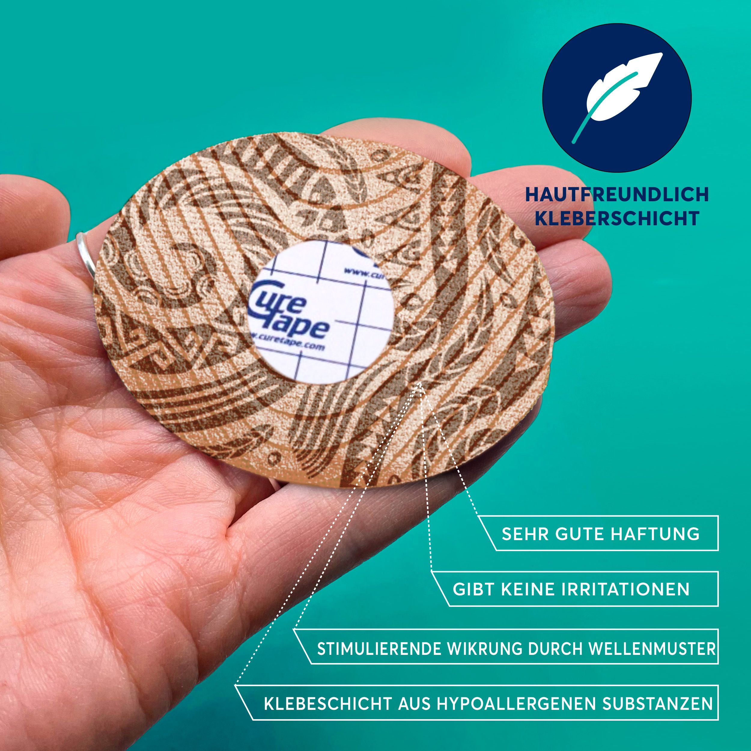 CureTape® - Freestyle libre und Dexcom Sensor Fixierpflaster
