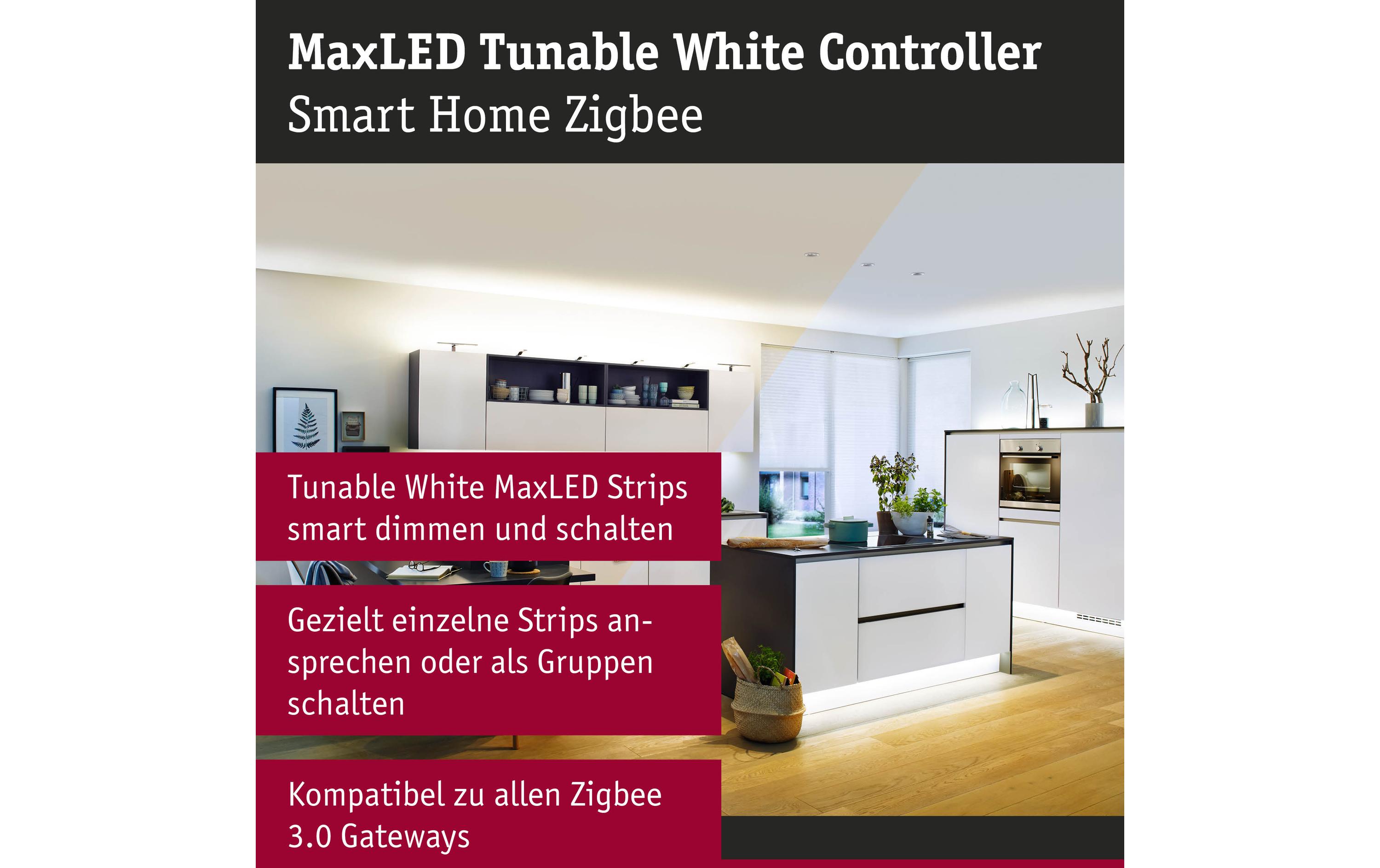 Funk-Schaltaktor Zigbee MaxLED Tunable White 144WSchaltaktor