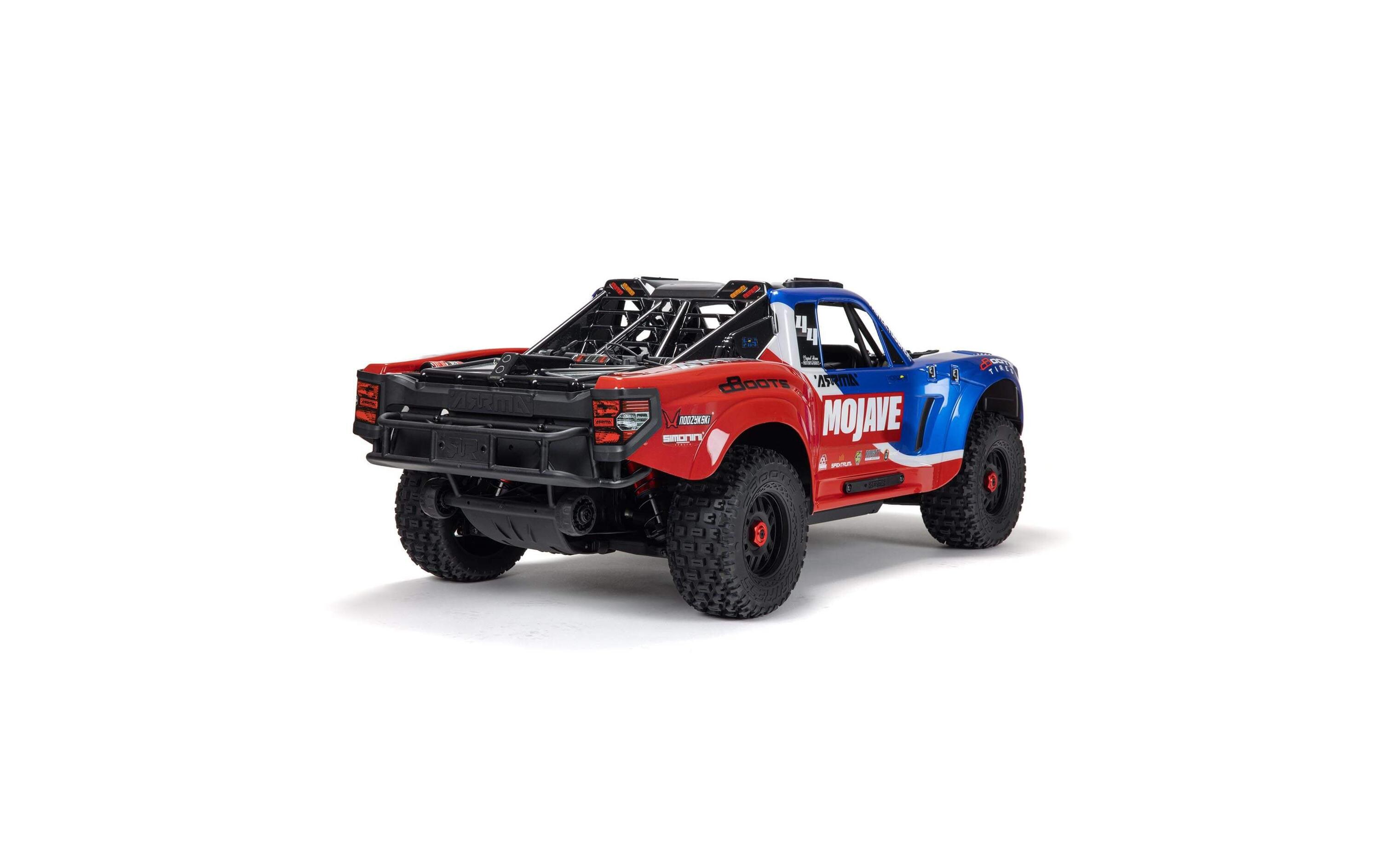 Short Course Truck Mojave 4x4 4S BLX Blau, ARTR, 1:8<br>4WD Desert Truck mit starkem 4S Brushless Antrieb