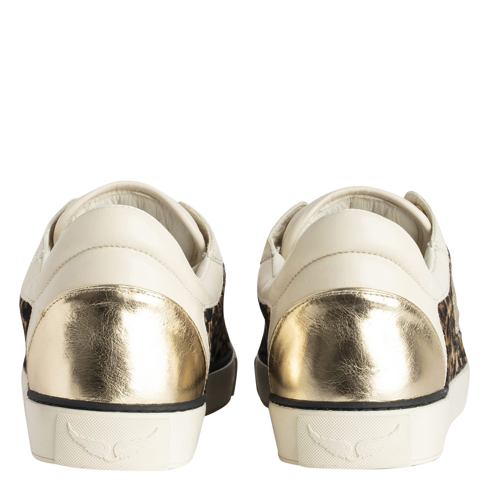 FLY ON LEO - Baskets basses en cuir | Marron