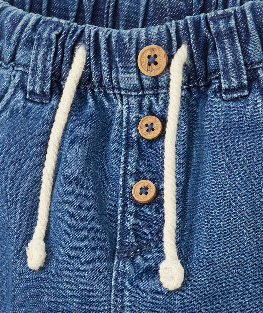 PANTALON SAROUEL BÉBÉ GARÇON EN DENIM LOW IMPACT