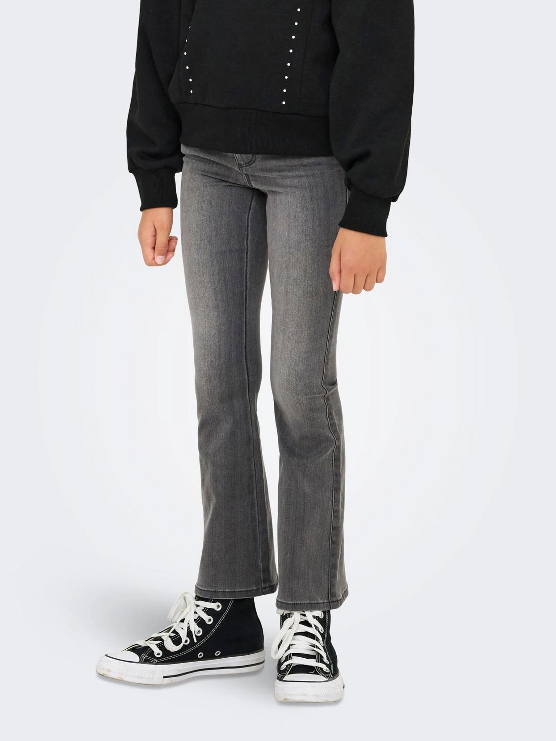 ONLY KIDS Grey Flared Leg Jeans