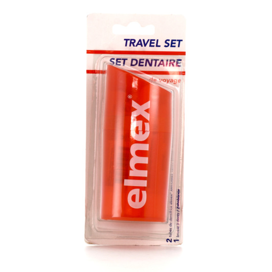 Set dentaire anti-caries Elmex format voyage