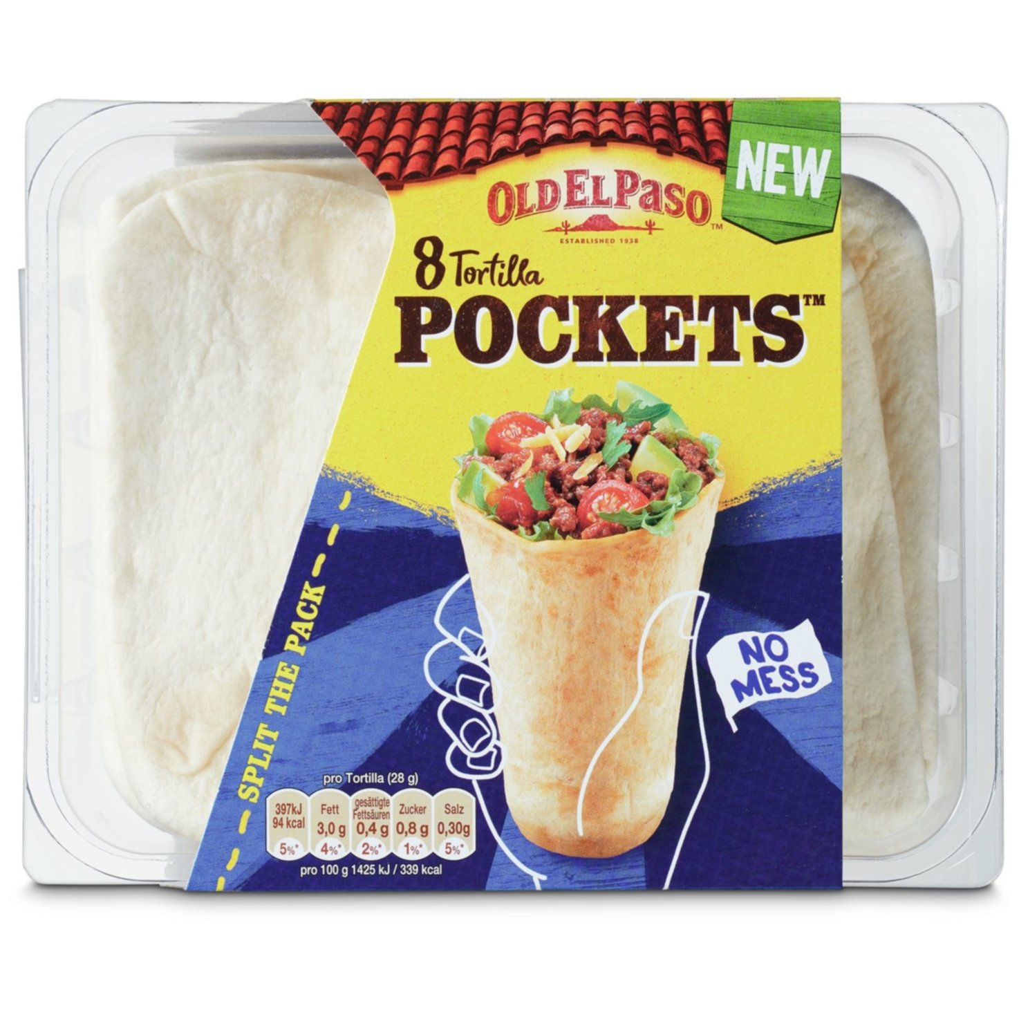 Old el Paso Tortilla Pockets 8 Stück