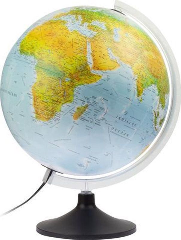 Globe - Solid Line - Wereldbol - 30cm - Kunststof - Nederlandstalig