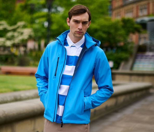 Regatta RGA701 - Veste softshell homme à capuche