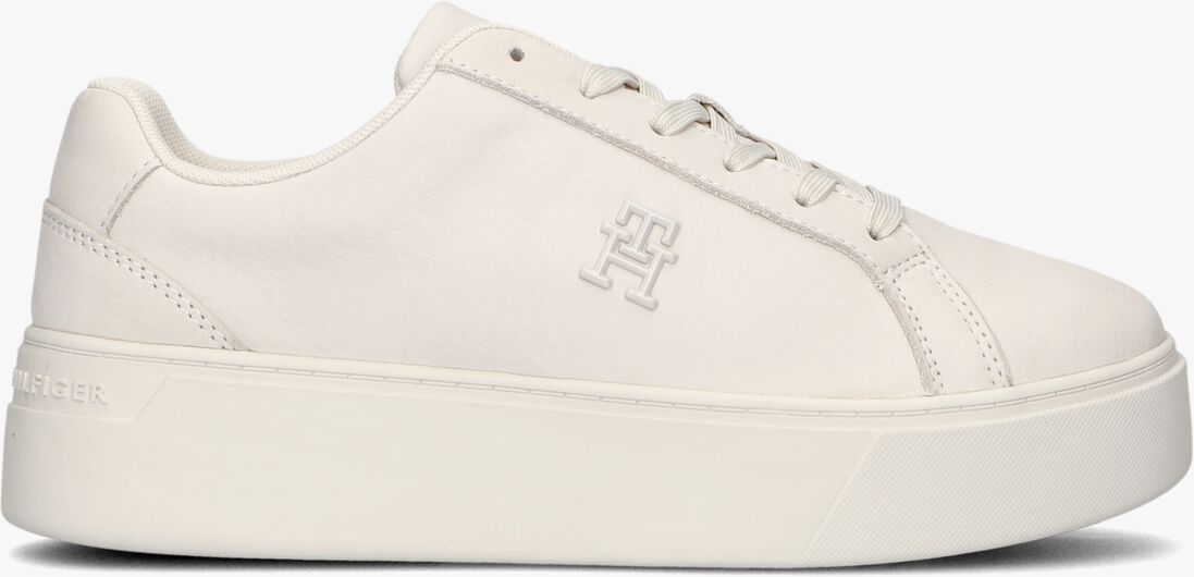 TOMMY HILFIGER beige tommy hilfiger lage sneakers platform court