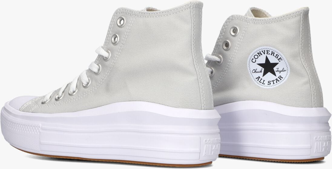 CONVERSE grijze converse hoge sneaker chuck taylor all star move