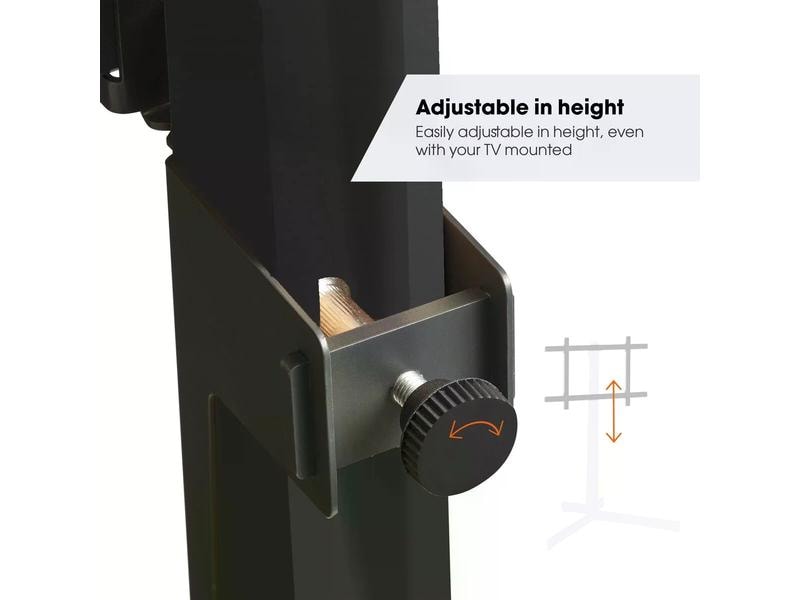 Vogel's Standfuss TVS 3690 Schwarz Schwenkbarer TV-Ständer