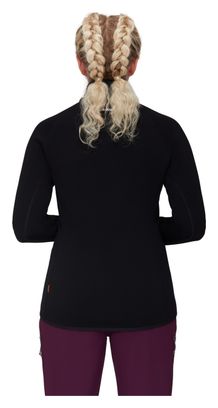 Polaire Manches Longues Femme Mammut Aconcagua Noir