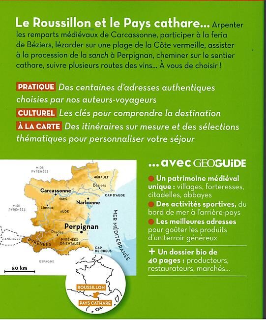 GALLIMARD - GEOGUIDE ROUSSILLON ET PAYS CATHARE