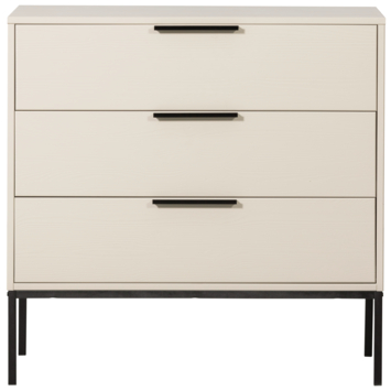 WOOOD ladekast Adam dust grenenhout 93 x 94 x 52 cm