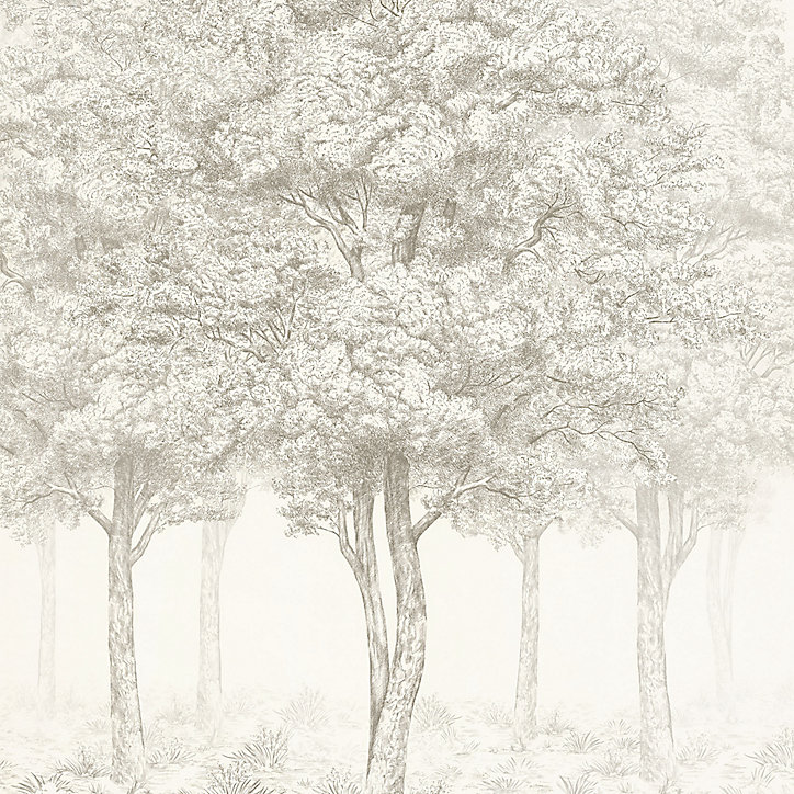Papier peint panoramique Intissé GoodHome Sunste gris clair 200 x 280 cm