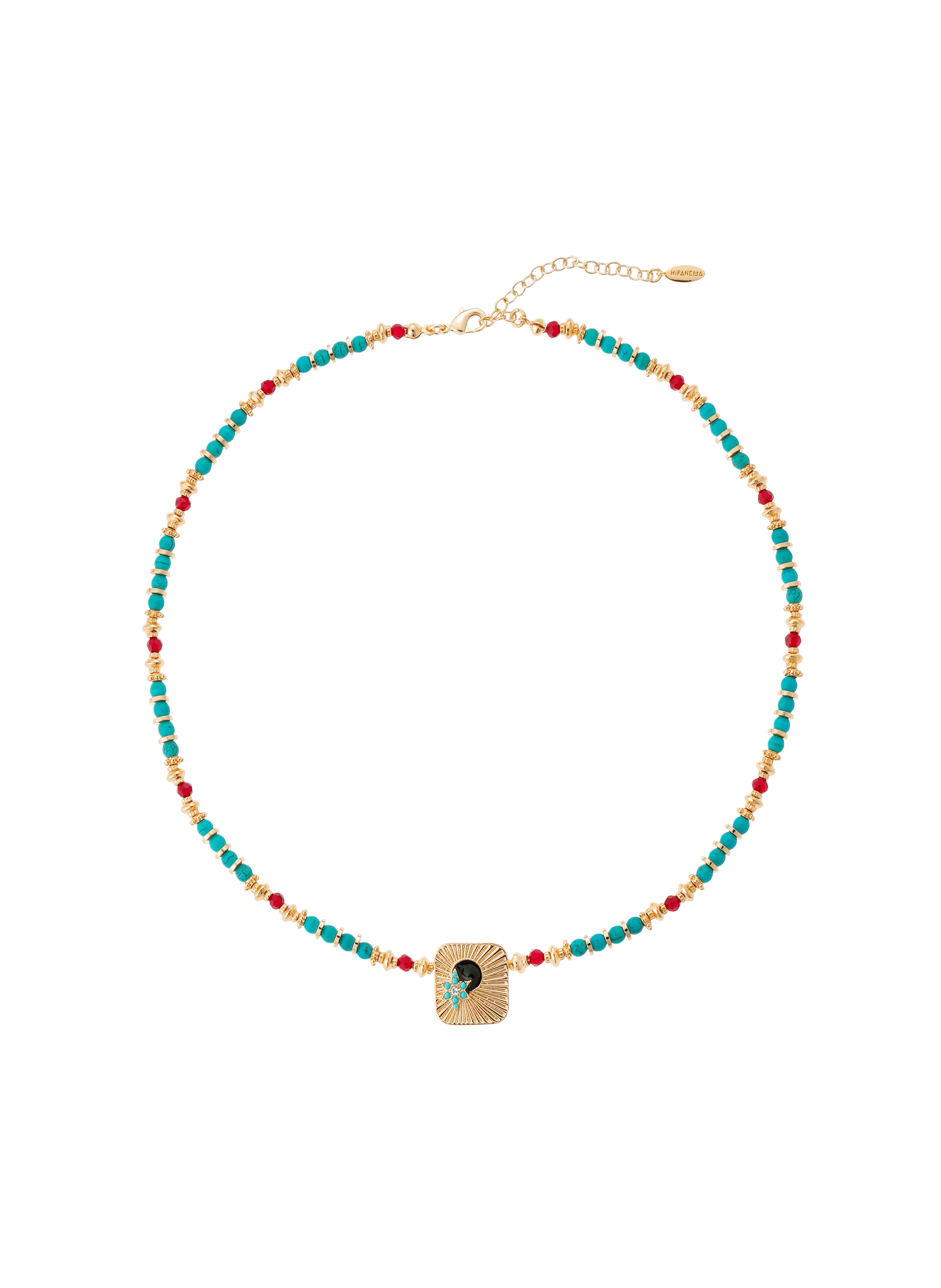 AKHENA - Collier en perles | Bleu