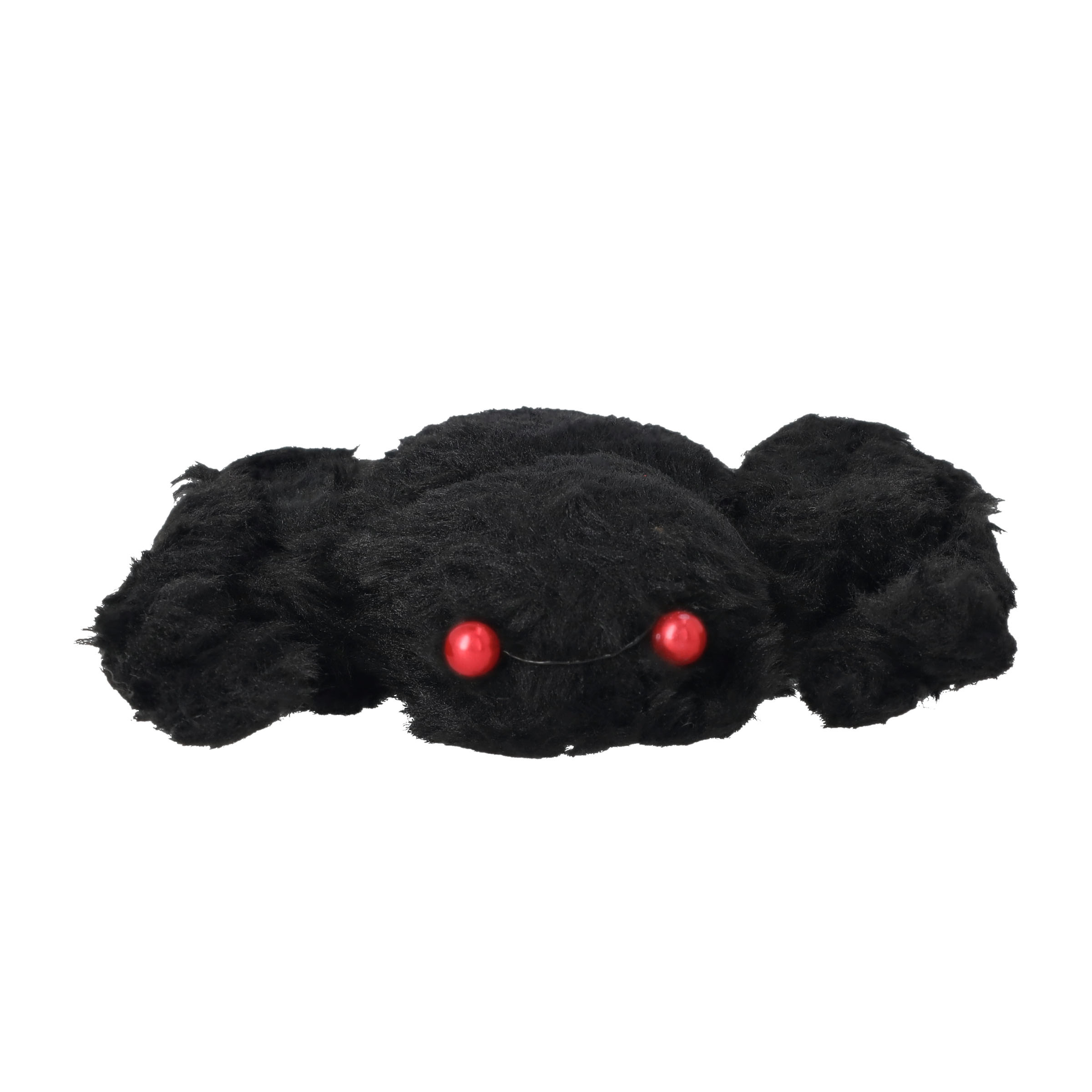 (25x17cm) Halloween Grusel Spinne Home Deko Monsterspinne mit Roten Augen - Schwarz