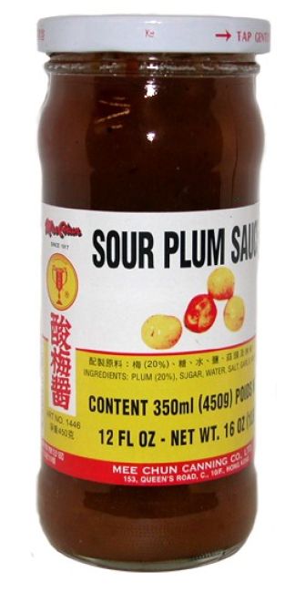 Mee Chun Zure Pruimensaus 450g (Pot)