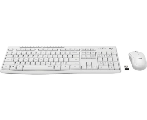 Logitech MK295 Silent Wireless Combo - OFF WHITE NORDIC