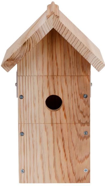 Nestera Nestkast Met Wifi Camera - Broeden - 19x22x34 cm Donker Hout