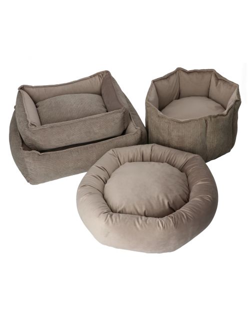 Adori Ligmand Luna - Kattenmand - Ø47x28 cm Taupe