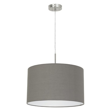 EGLO hanglamp Pastari grijs Ø38 cm