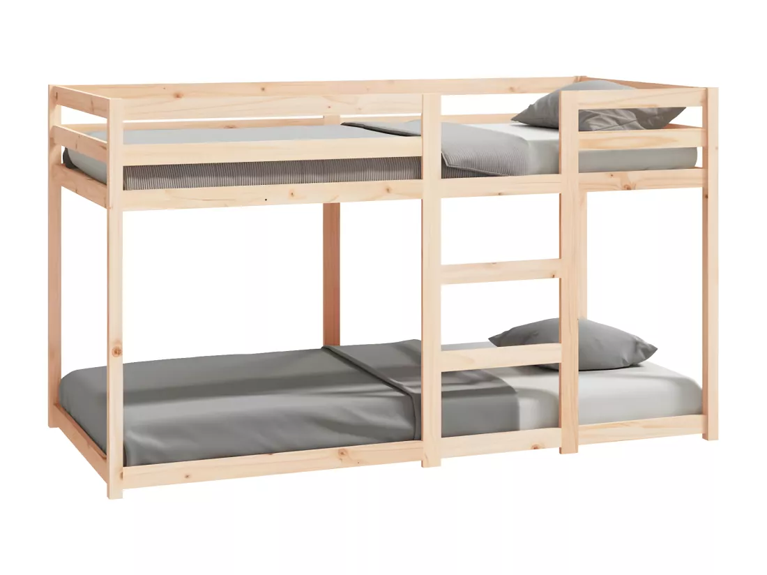 Lit superposé 90x190 cm Bois de pin massif
