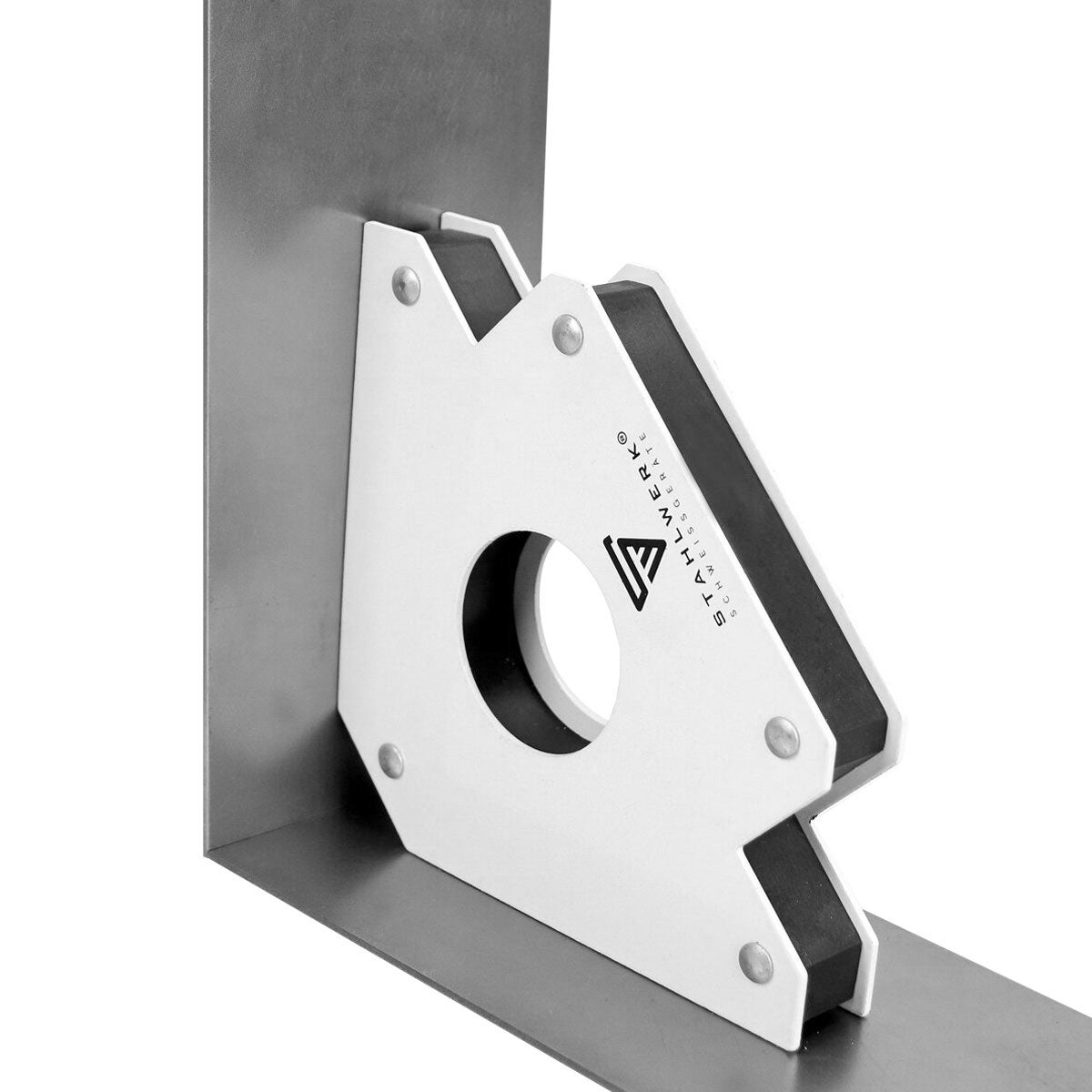 STAHLWERK Magnetische lashoek 45° x 90° x 135°, 34 kg / 75 lbs, set van 2