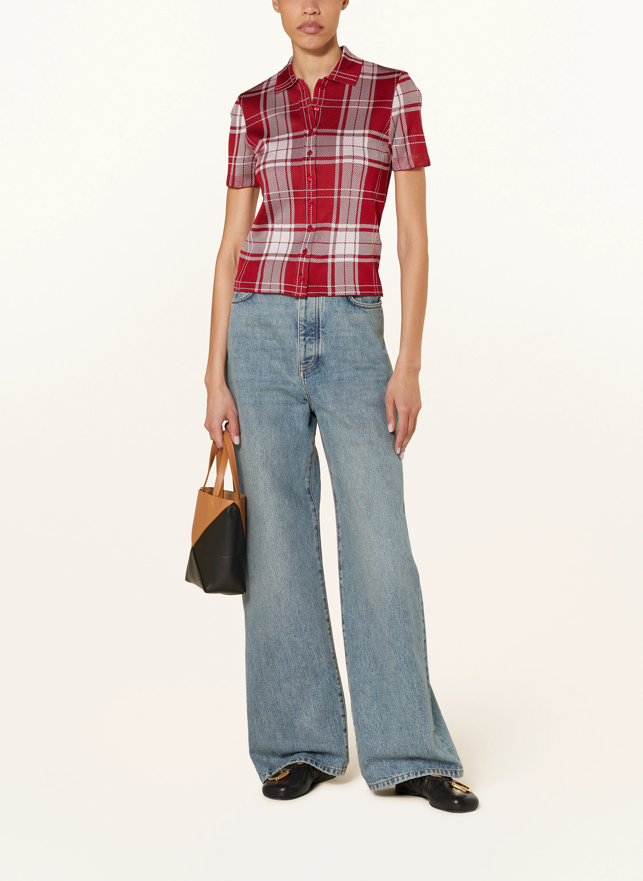 LOEWE Strickbluse aus Seide