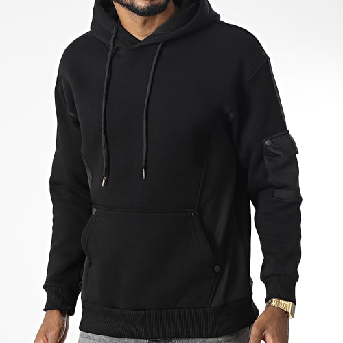 Sweat Capuche OTS 13 Noir