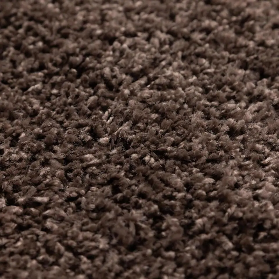 Basic Shaggy vloerkleed Taupe Hoogpolig - 120x170 CM