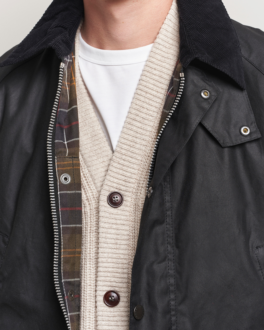 Barbour Lifestyle Ashby Wax Jacket Black