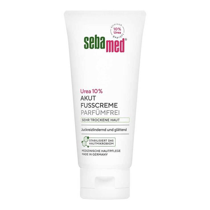 Sebamed Akut Fußcreme Urea 10% parfümfrei, 100 ml