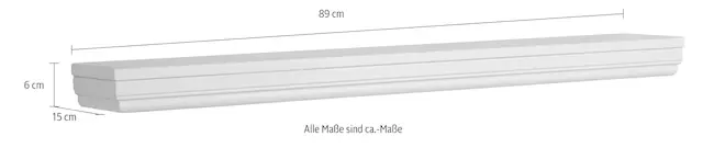 Home affaire Wandboard »Vilma« Breite 89 cm, 2er Set