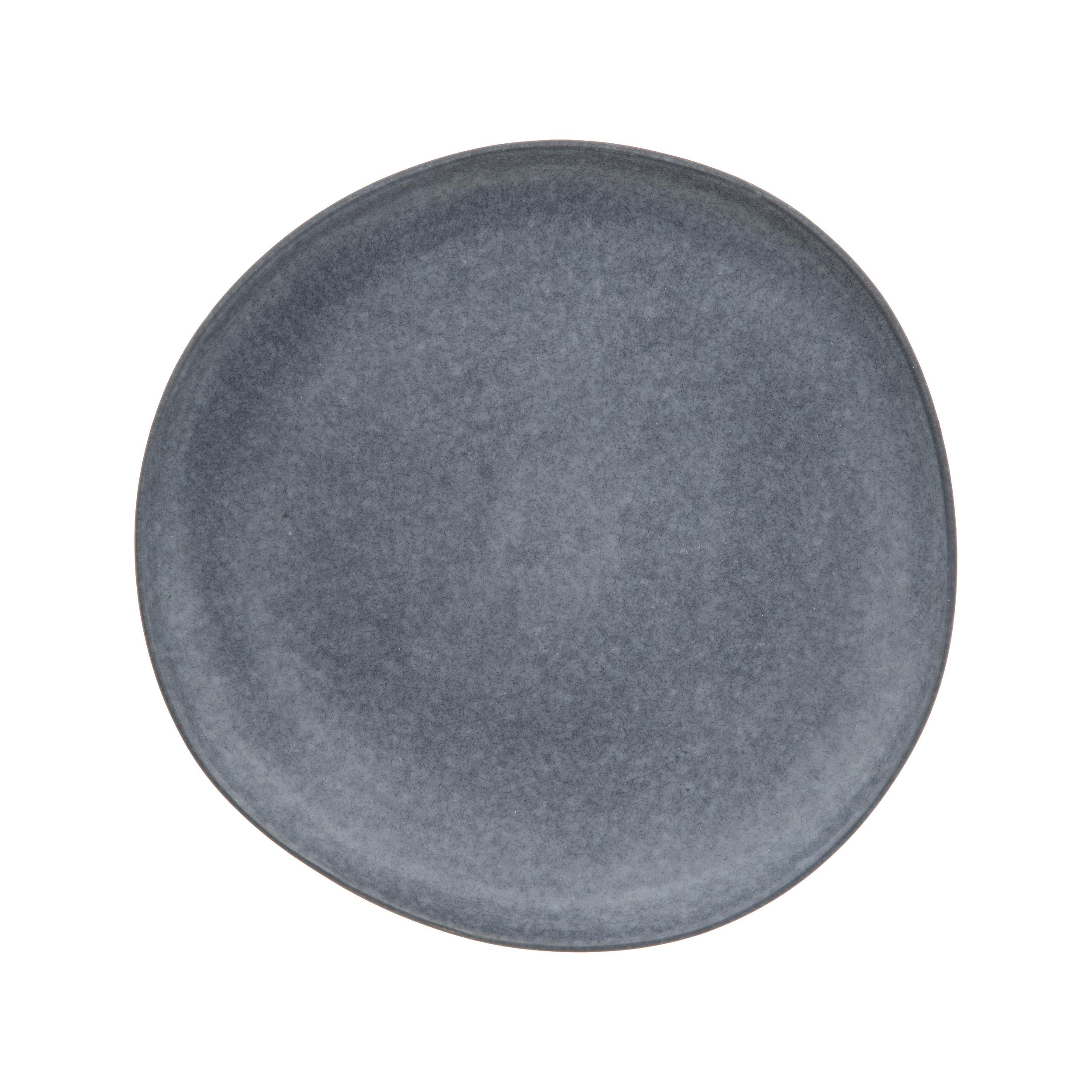 ASSIETTE PLATE SPRING WATER BLEU 27CM