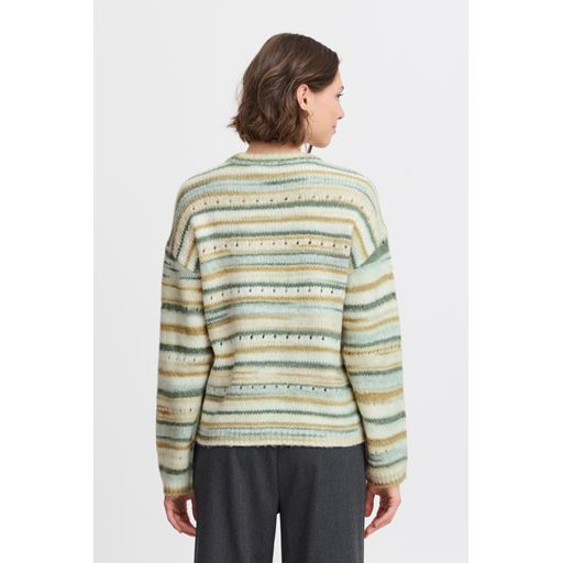 Fransa Manny Striktrøje, Laurel Wreath Mix, XXL