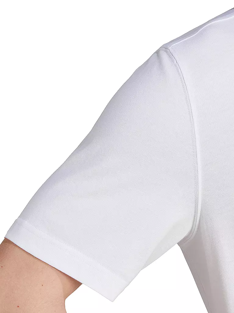 ADIDAS ORIGINALS T-Shirt TREFOIL  weiss
