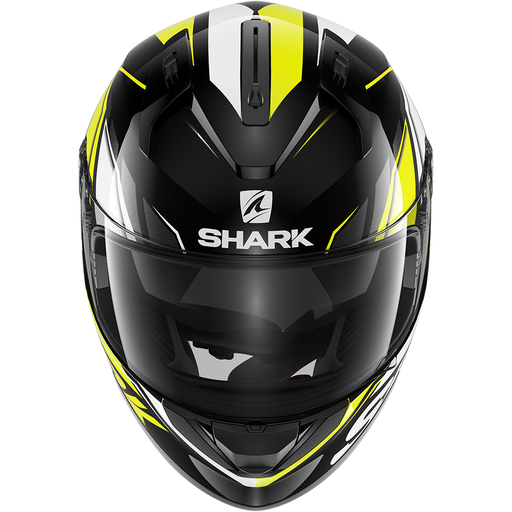 Shark - Casque Ridill 1.2 Phaz Noir / Jaune / Blanc