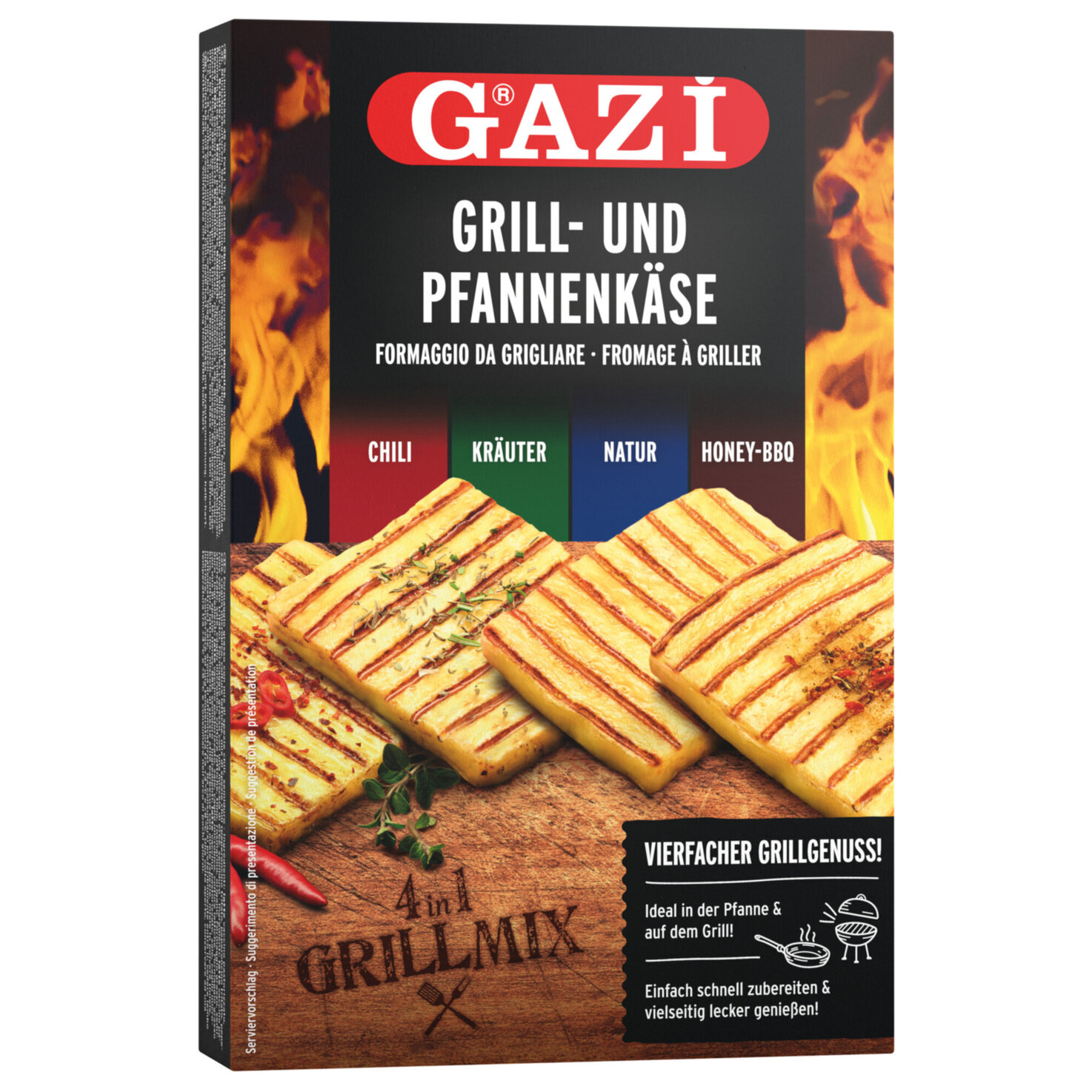 Gazi Grill & Pfannenkäse Mix 4x100g